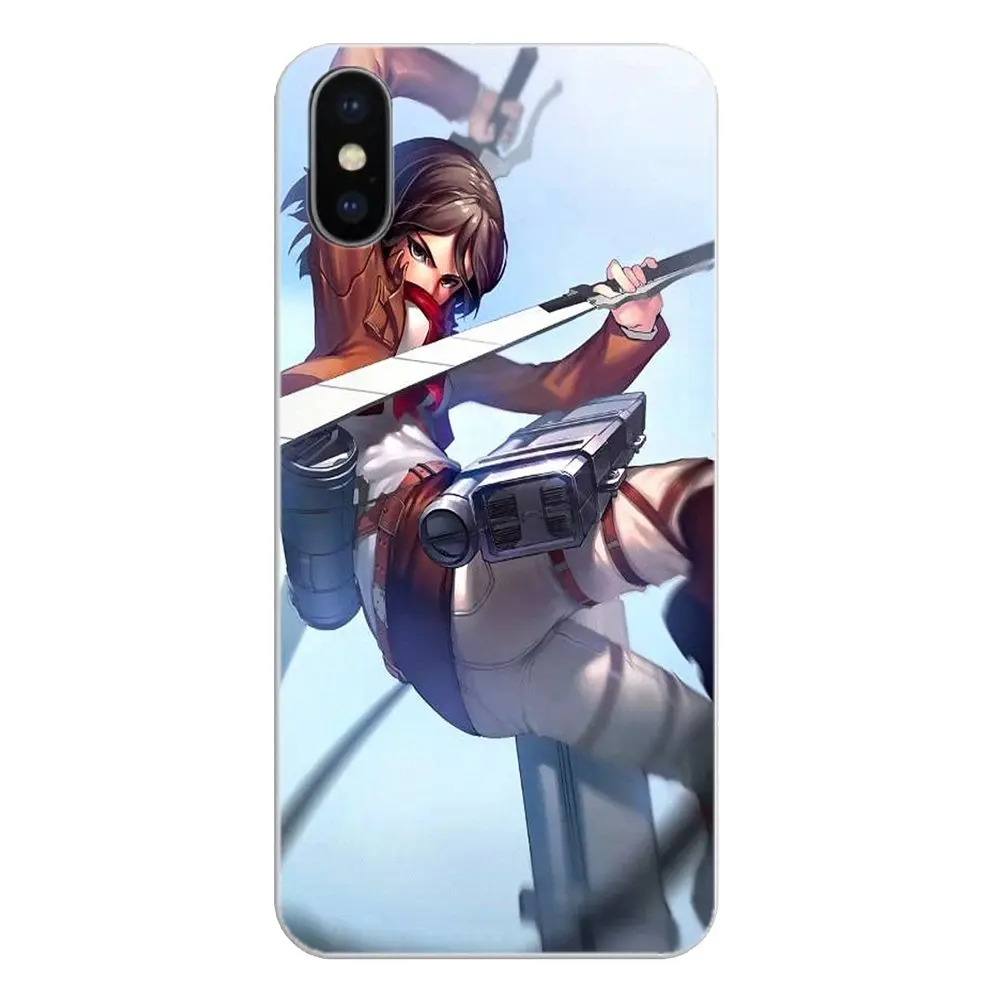 For HTC U11 One M7 M8 A9 M9 M10 E9 Desire 630 530 626 628 816 820 Motorola G G2 G3 Anime Attack on Titan wings Logo Phone Covers |