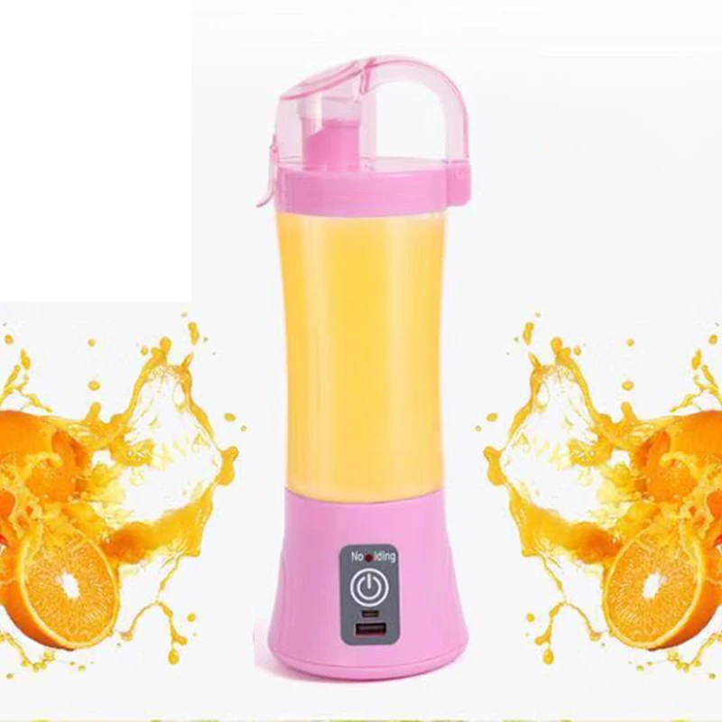 Портативный блендер соковыжималка 380 мл с USB зарядкой|Соковыжималки| |