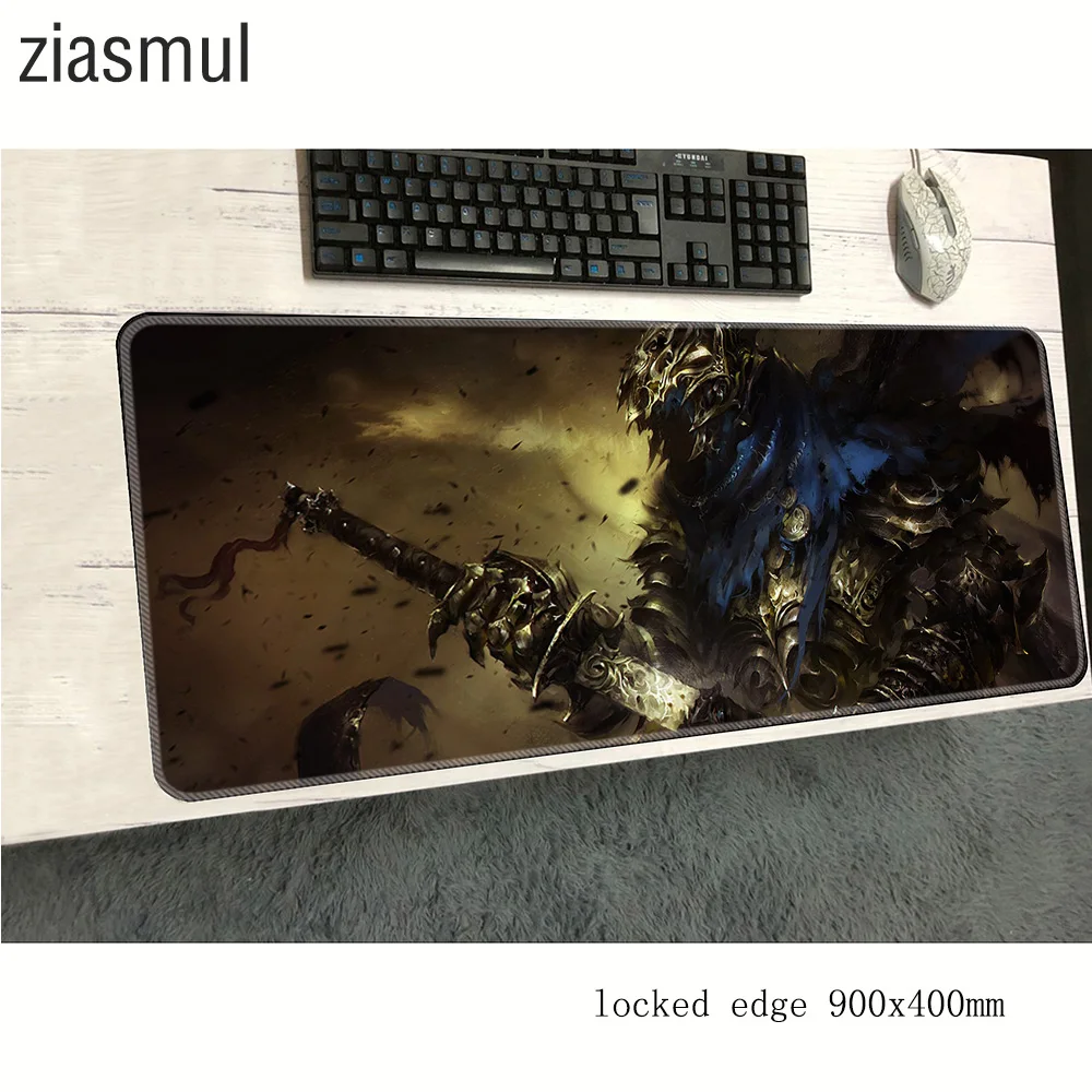 Коврик для мыши dark души 900x400x2 мм крутой новый коврик компьютерной игровые