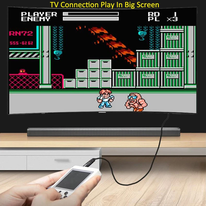 Ретро FC 168 игровая консоль VS BittBoy Ретро игры мини портативные плееры 8 бит классический геймпад встроенный в 168 классические-FC игры