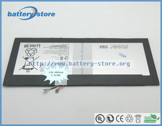 Новые оригинальные аккумуляторы для ноутбуков Xperia Z4 Tablet SGP771 SGP712 1291-0052 LIS2210ERPX