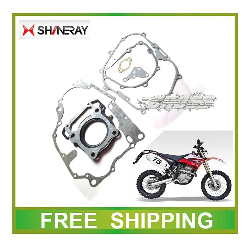 Xy250gy SHINERAY 250CC x2 x2x двигатель бумага для прокладок головки блока цилиндров прокладка полный набор аксессуаров