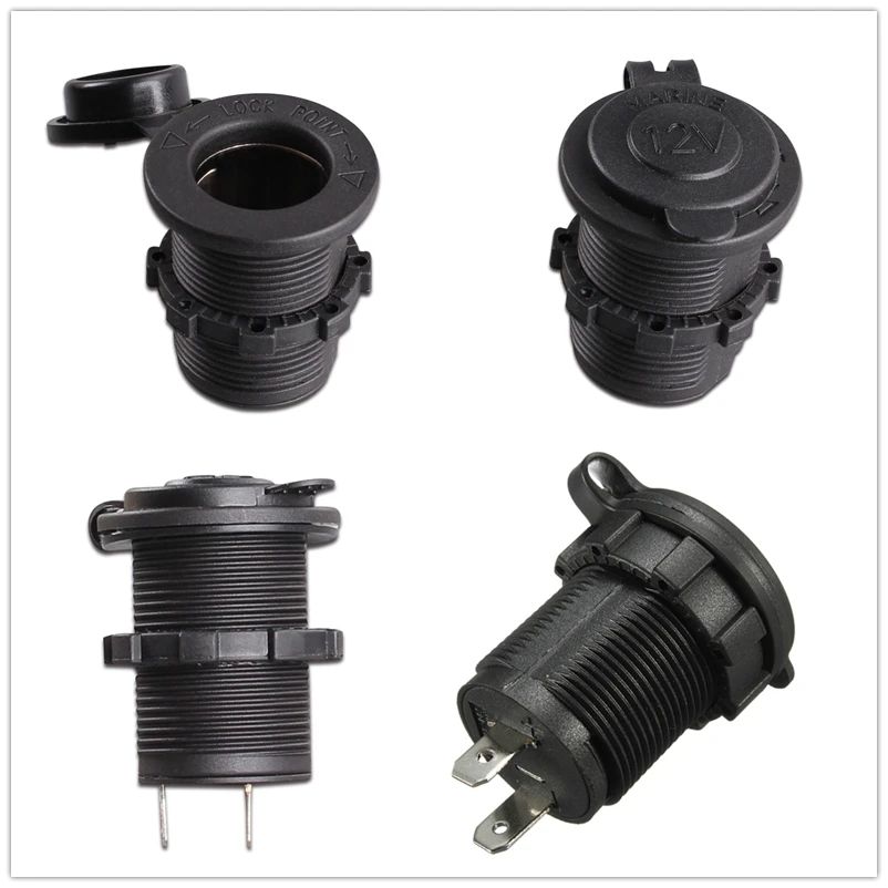 1 Шт. 12 В Автомобильного Прикуривателя Теплостойкость Пластиковые Автомобильное