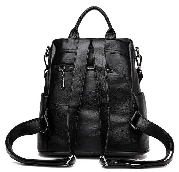 Женский модный большой повседневный рюкзак из спилка - Цвет: U11