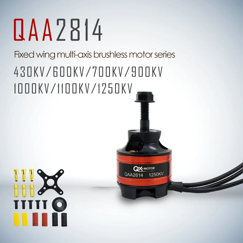 Фото QX-MOTOR высокопроизводительный 2814 430KV600KV700KV900KV1000KV1100KV бесщеточный двигатель QX-MOTOR высокопроизводительный 2814 430KV600KV700KV900KV1000KV1100KV бесщеточный двигатель