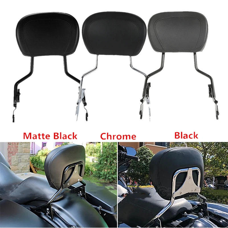 Мотоциклетный Съемник Вертикальная спинка накладка Сисси Бар для Harley Touring Road King Street скользящий Electra Glide Ultra 2009