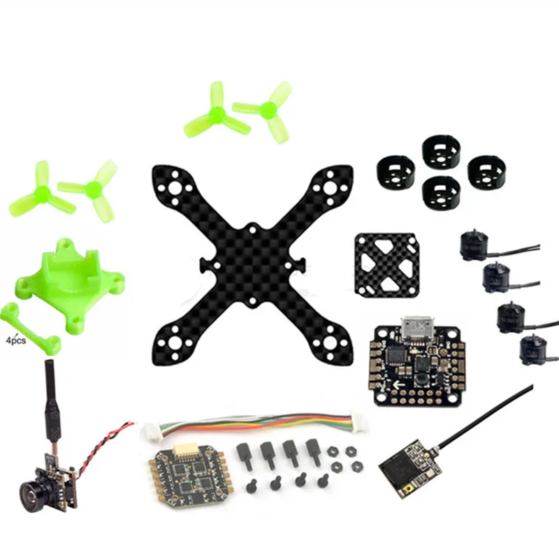 DIY 16 мм x BNF Рамка комплект 70 чистый углеродный Квадрокоптер FPV Бесщеточный микро