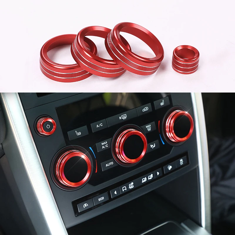 4 шт. центральный переключатель переменного тока из алюминиевого сплава