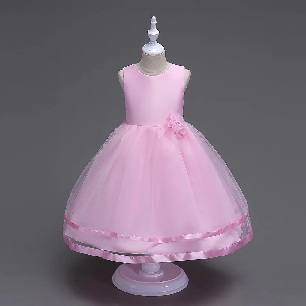 2019 New Evening Children's Party Dresses Aged 10 Cocktail Dress and Event Kids Wedding Clothes for 3 To 12 Year Olds Girls | Детская