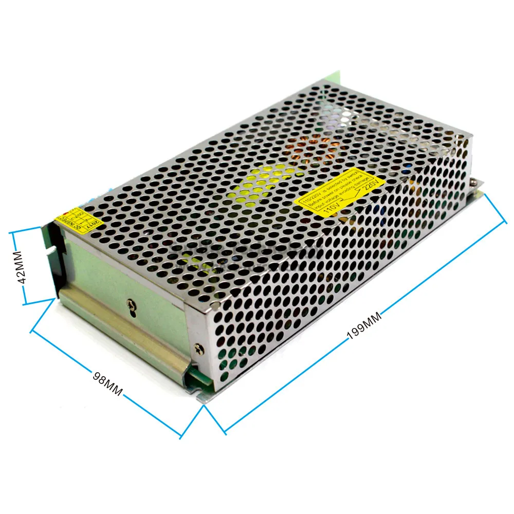 Светодиодный источник питания 24V 8.3A 200W импульсный Трансформатор 110V 220V AC DC драйвер
