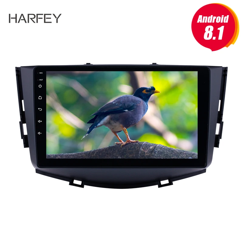 Harfey 2 din Авторадио Android 8 1 для Lifan X60 2011 2016 GPS навигация 9 дюймов Радио сенсорный экран