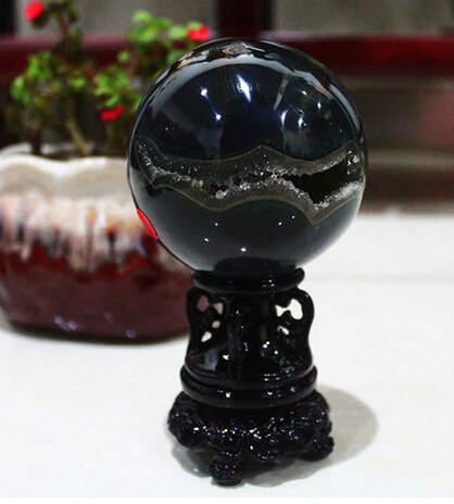 ZSR 904++++++Authentic Uruguay stone Amethyst ball ornaments small hole natural agate smile | Дом и сад