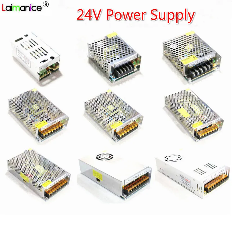 AC110V 220V в постоянный ток 24 В 1A 2A 3A 5A 8.5A 10A 15A 20A 25A 30A переключатель питания адаптер