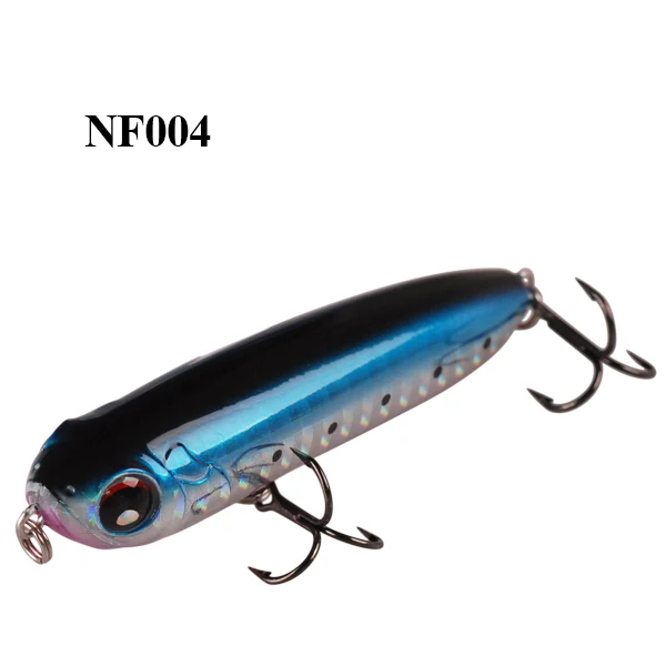 NF004 Умные плавающие рыболовные приманки-карандаши 7 см/8,4 г, высокочастотный крючок VMC для рыбалки, искусственные приманки для ловли карпа - Цвет: NF004