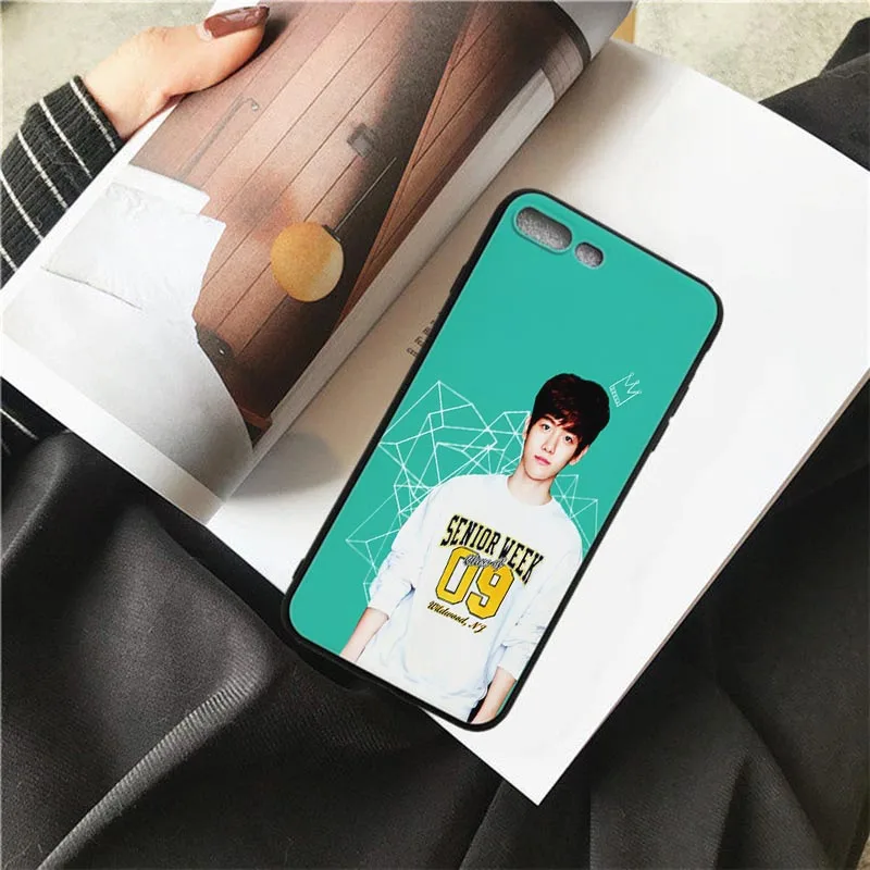 Чехол для телефона HOUSTMUST EXO с логотипом черный мягкий чехол iPhone 6 6s 7 8X5 5S SE 6plus 7plus 8plus