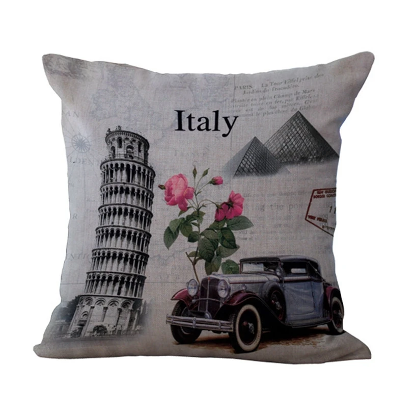 От известного дизайнера 1 шт. романтическая картина сиденье hug Подушка Чехол