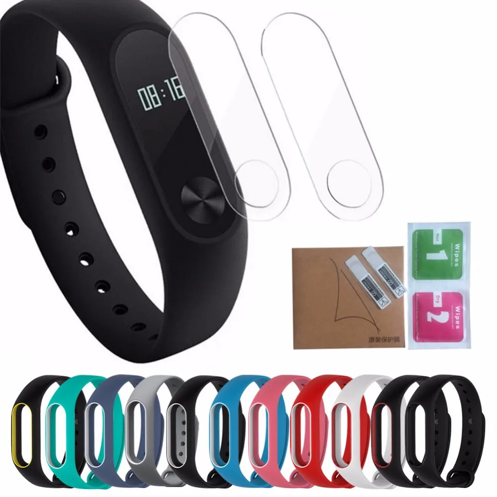Для Xiaomi mi ремешок 2 ремешок для mi Band 2 Силиконовый Браслет замена наручный браслет для часов аксессуары красочный ремешок