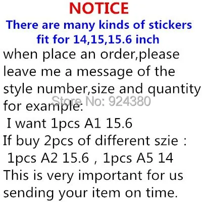 Бесплатная доставка Печать виниловые наклейки для ноутбука 14 &quot/15&quot hp/DELL/ACER/asus