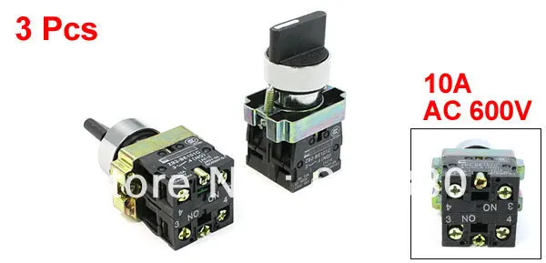 3 ΡΡ. x Ξ¦ AC 600 Π² 10A 3-ΠΏΠΎΠ·ΠΈΡΠΈΠΎΠ½Π½ΡΠΉ Π·Π°ΠΌΠΎΠΊ DPST, ΠΏΠΎΠ²ΠΎΡΠΎΡΠ½ΡΠΉ Π²ΡΠΊΠ»ΡΡΠ°ΡΠ΅Π»Ρ, ΡΠΈΠΊΡΠ°ΡΠΈΡ 22 ΠΌΠΌ 7/8 Π΄ΡΠΉΠΌΠ° 2 N/O NO 3 ΡΡ. x Ξ¦ AC 600 Π² 10A 3-ΠΏΠΎΠ·ΠΈΡΠΈΠΎΠ½Π½ΡΠΉ Π·Π°ΠΌΠΎΠΊ DPST, ΠΏΠΎΠ²ΠΎΡΠΎΡΠ½ΡΠΉ Π²ΡΠΊΠ»ΡΡΠ°ΡΠ΅Π»Ρ, ΡΠΈΠΊΡΠ°ΡΠΈΡ 22 ΠΌΠΌ 7/8 Π΄ΡΠΉΠΌΠ° 2 N/O NO