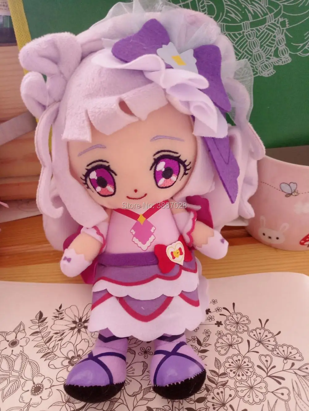 HUGTTO! PRECURE cure Friends, плюшевая кукла-чучело, Amour machery, для лечения крика, Япония,, подарок