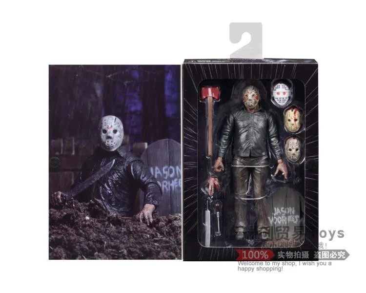 NECA &quotКошмар на улице Вязов&quot Фредди Крюгер 1980 ПВХ фигурка коллекционная игрушка