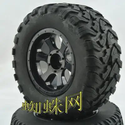 1/10 Scale внедорожные пустынные короткие шины для грузовиков qq/колеса 4 привода Vortex SS