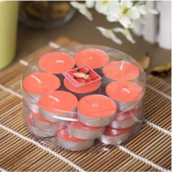 Ароматическая свеча ароматическая воск Чайные свечи романтическая клубника