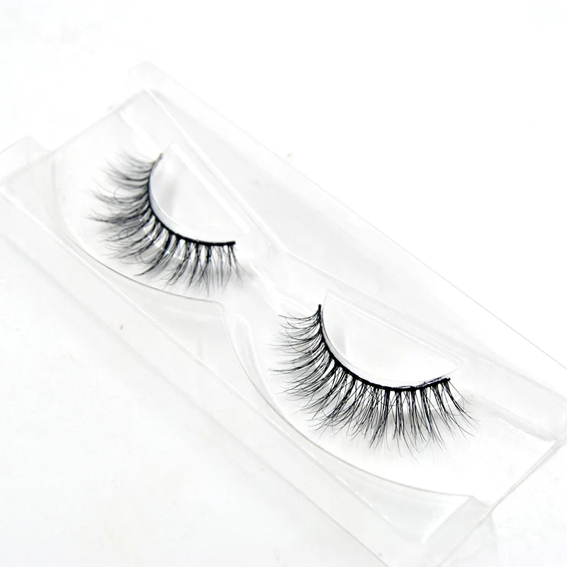 3D mink eyelashes long lasting lashes natural dramatic volume extension false Cruelty Free makeup A18 | Красота и здоровье