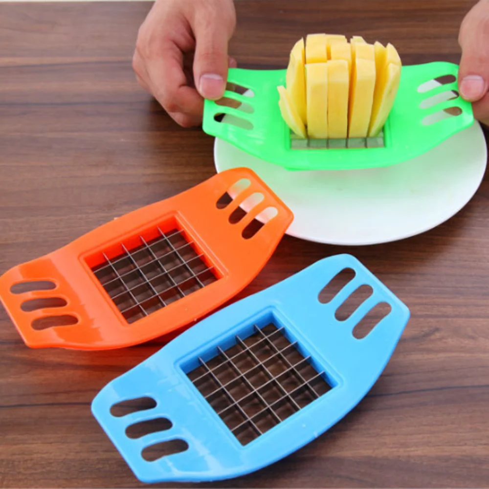 1 шт. картофельный чипсет фри резак из нержавеющей стали для овощей французский