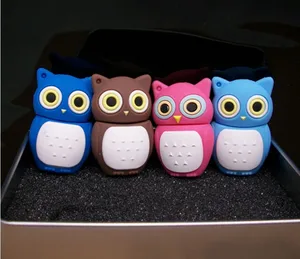 Флэш-накопитель USB 100% в форме совы, 2,0, 8 ГБ, 16 ГБ, 32 ГБ, 64 ГБ, 128 ГБ