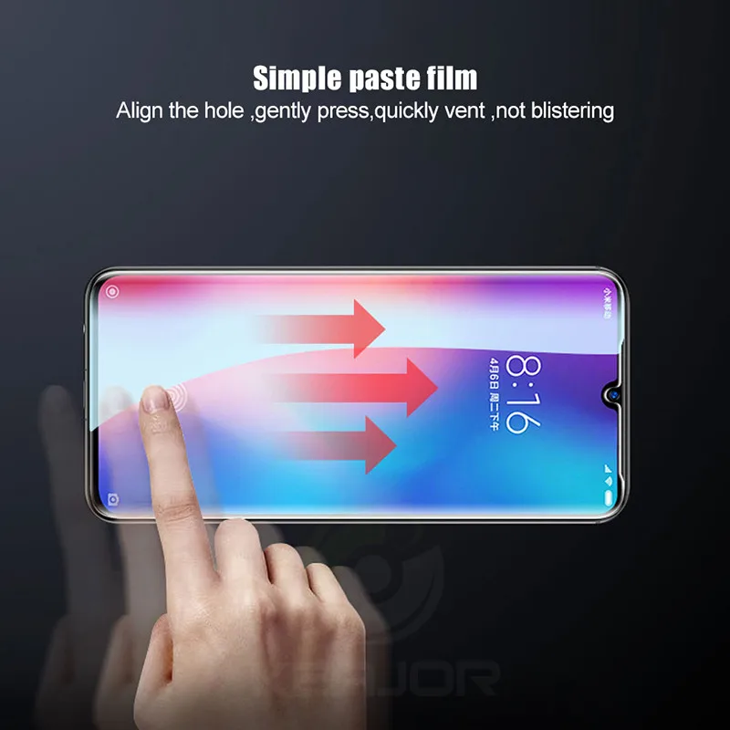 Стекло для телефона Xiaomi Mi 9 SE закаленное стекло полное покрытие пленка экран с