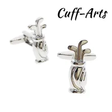 Cufflinks for Men Golf Bag Cufflinks Mens Cuff Jewelry Mens Gifts Vintage Cufflinks Gemelos  by Cuff