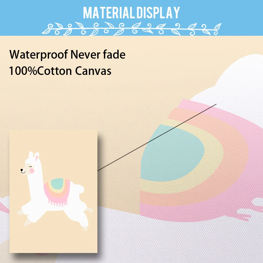 Животные Альпака Зебра настенная живопись холст скандинавские плакаты и принты