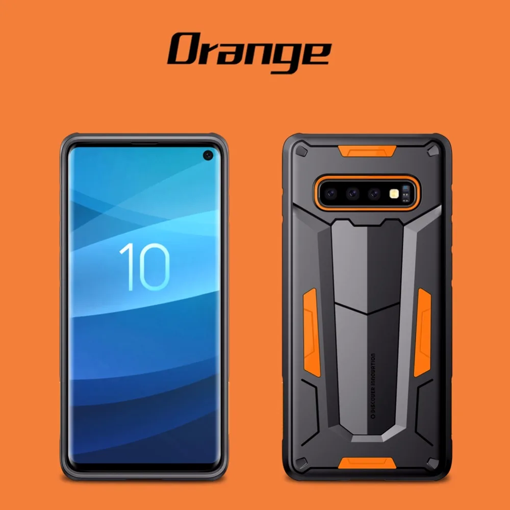 NILLKIN Противоударная защита чехол для samsung Galaxy S10/S10 плюс прочный защитный