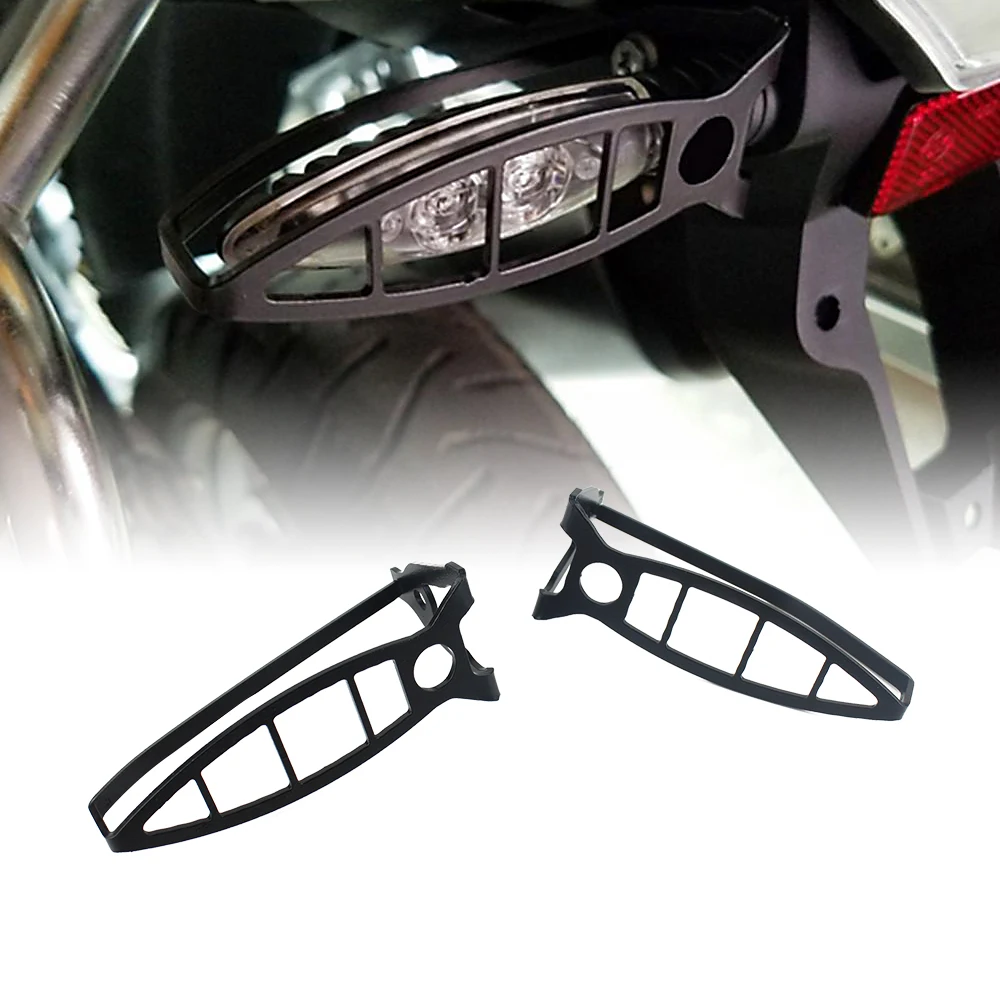 Black Turn Signal Indicator Light Grill Protector Cover for BMW R1200GS LC 13-17 |