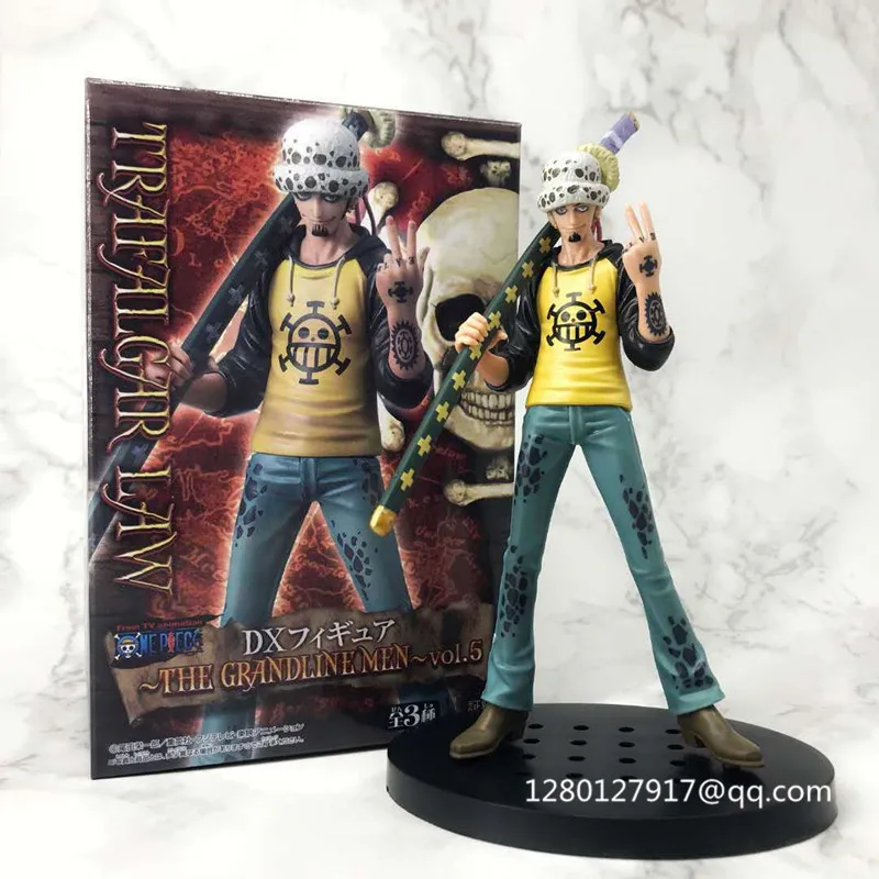 Экшн фигурка из аниме Трафальгар Лев смерти экшн Trafalgar D Water Law DX VOL.5 Коллекционная