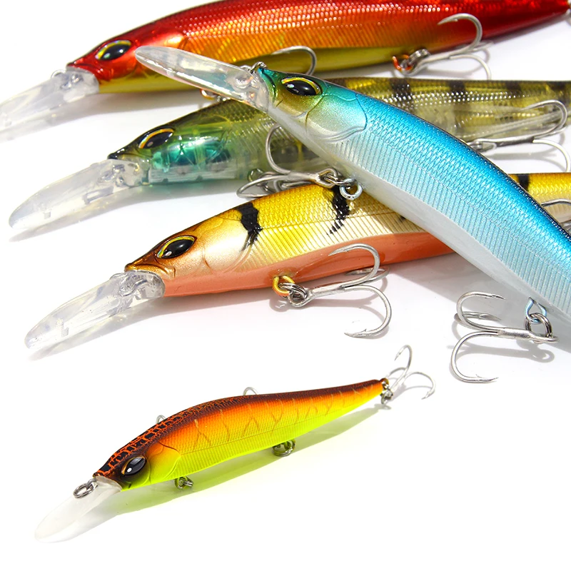 YTQHXY Minnow рыболовная Тонущая приманка с длинным отливом жесткая 13 см 14 г воблеры и