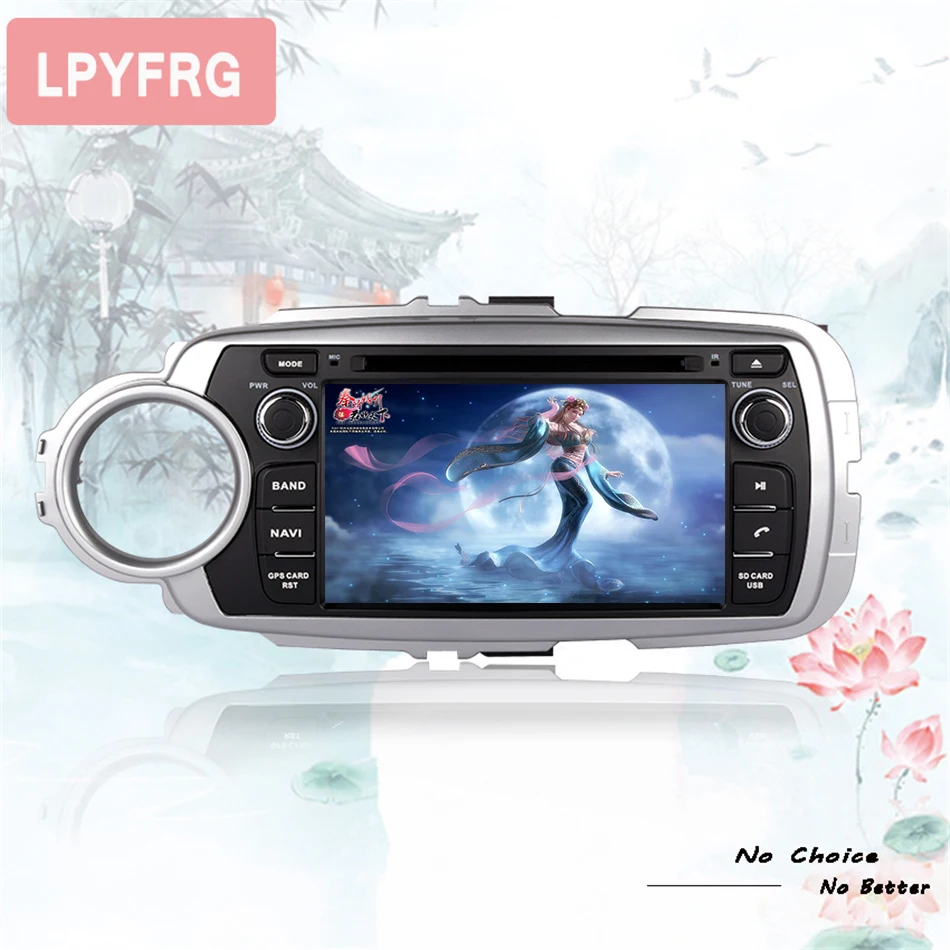 7 &quot4G RAM android 10 автомобильный мультимедийный плеер для Toyota YARIS 2012 2018 2019 карта видео