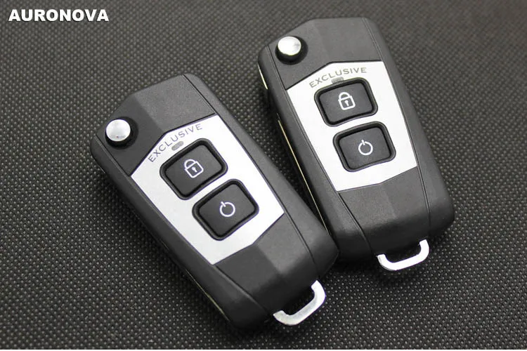 AURONOVA апгрейд складной ключ оболочки для Kia Forte 2 кнопки дистанционного ключа автомобиля чехол DIY