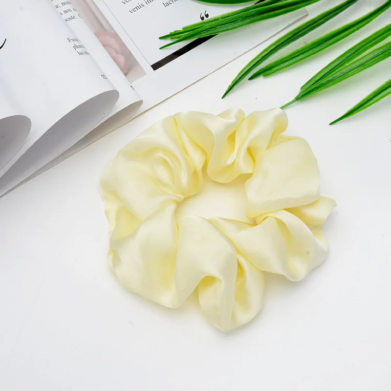 Резинки для волос корейские женские стильные эластичные Простые резинки