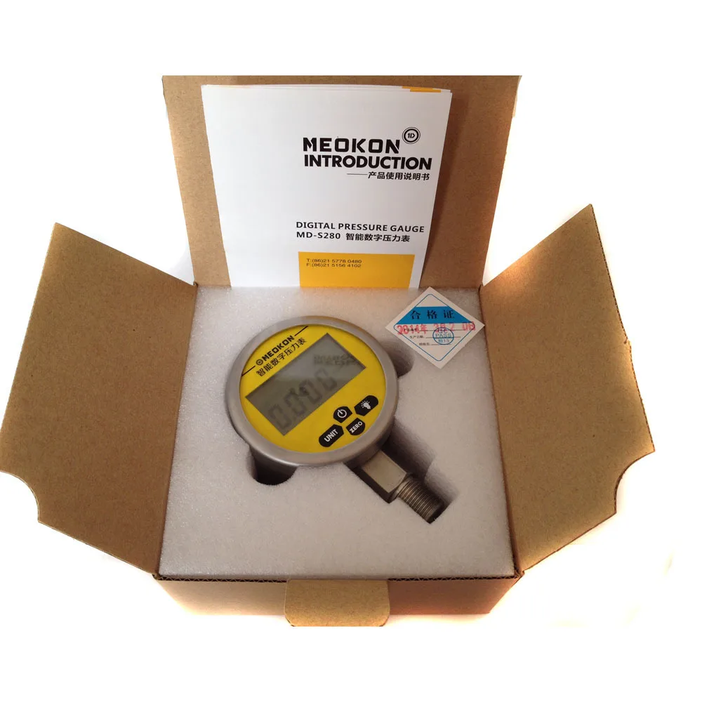 Цифровой барометр электронный цифровой диапазон: 0 ~ 40 МПа или 60 высокое