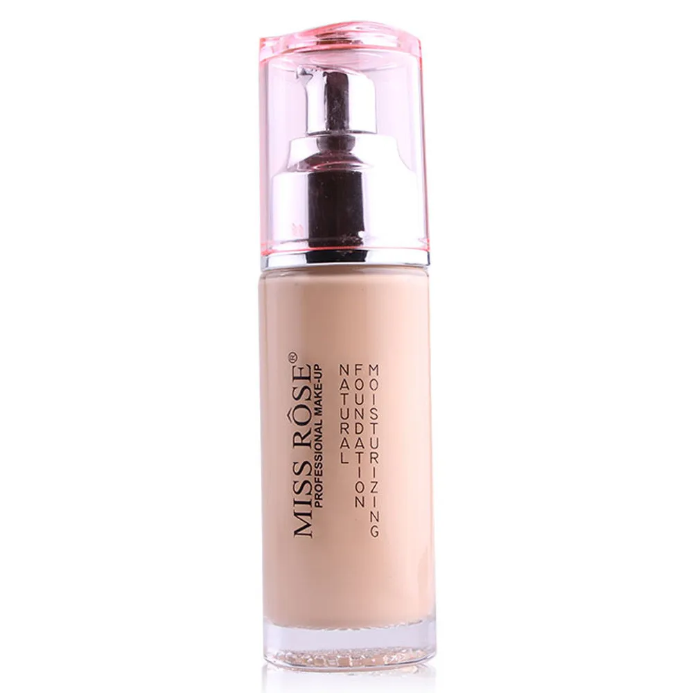 MISS ROSE 12 цветов Косметическая жидкая основа для лица водостойкая макияжа 50 г