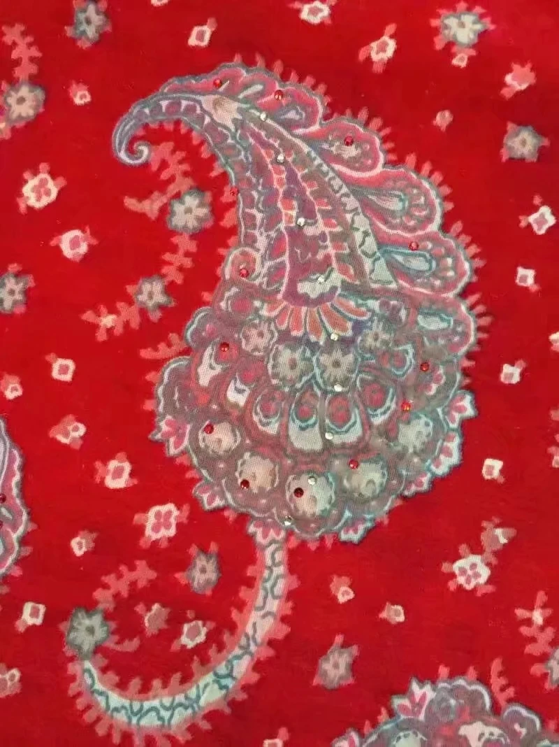 

2 in 1 design african velvet lace fabric with rhinestones hot selling 5 yards velvet lace fabric+2 yards french lace CNR-36