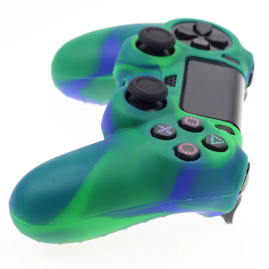 Для наклейка для PS4 чехол игровой контроллер протектор для sony Игровые приставки 4 наклейка для PS4 чехол Защитный чехол для джойстика в виде ракушки для PS4 контроллер