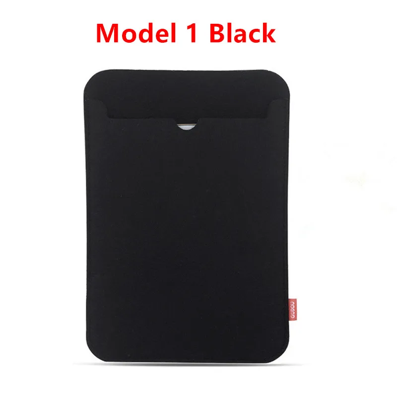 Mode 1 8.0 Black Мягкая фетровая сумка для нового iPad 9,7 pro 10,5 11 дюймов чехол для iPad mini xiaomi samsung huawei 7,9 7 8," 10" чехол для планшета - Цвет: Mode 1 8.0 Black
