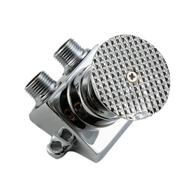 Медный пол педаль переключатель кран букса бассейна одиночные водные