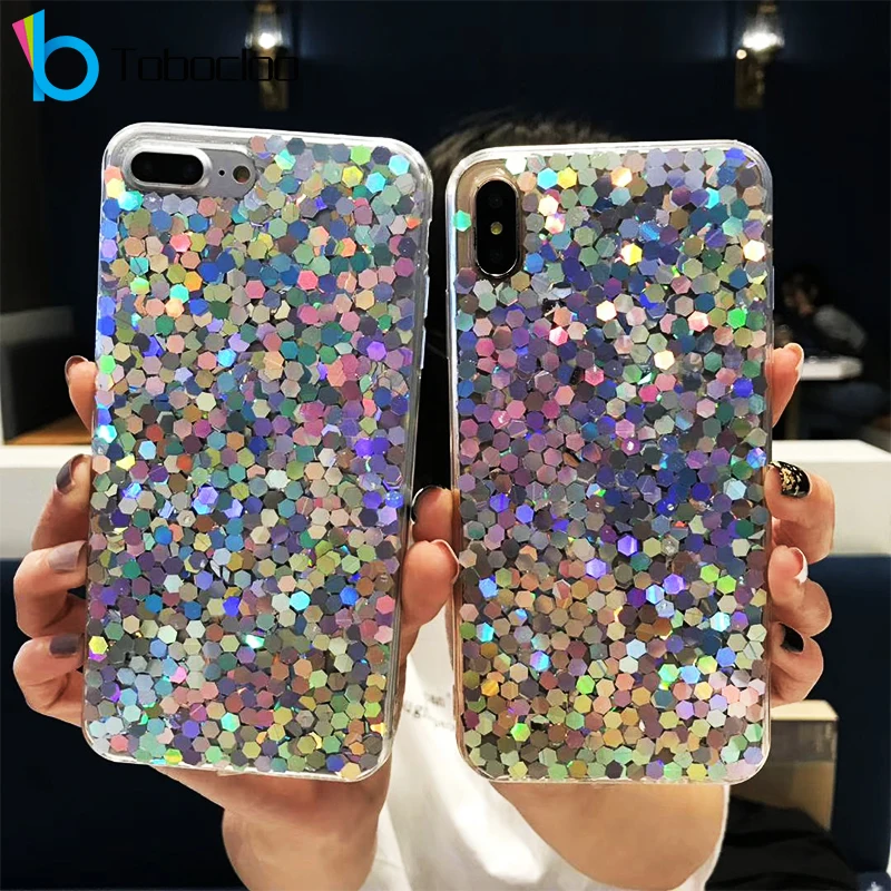 Роскошный блестящий чехол для iphone XS MAX X 10 XR 7 8 6 6s Plus из мягкого ТПУ прозрачный