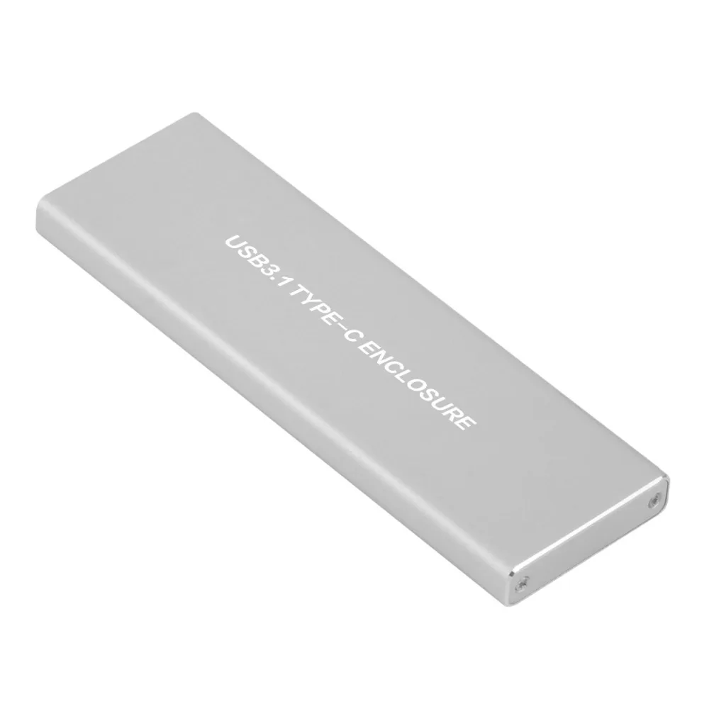NVMe PCIE USB3.1 HDD корпус M.2 для USB SSD корпус для жесткого диска Тип C 3,1 M Соединитель в форме ключа корпус