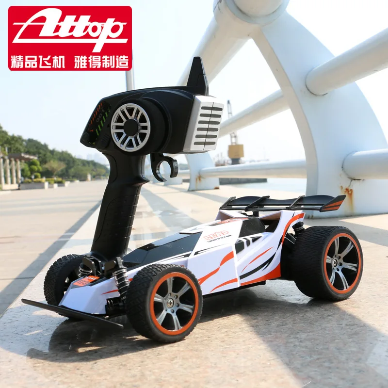 Attop 001 супер формула RC гоночный автомобиль Дистанционное управление 2.4 г 4ch 1/18 модель электрического rc автомобилей высокой Скорость резиновые малыш игрушка