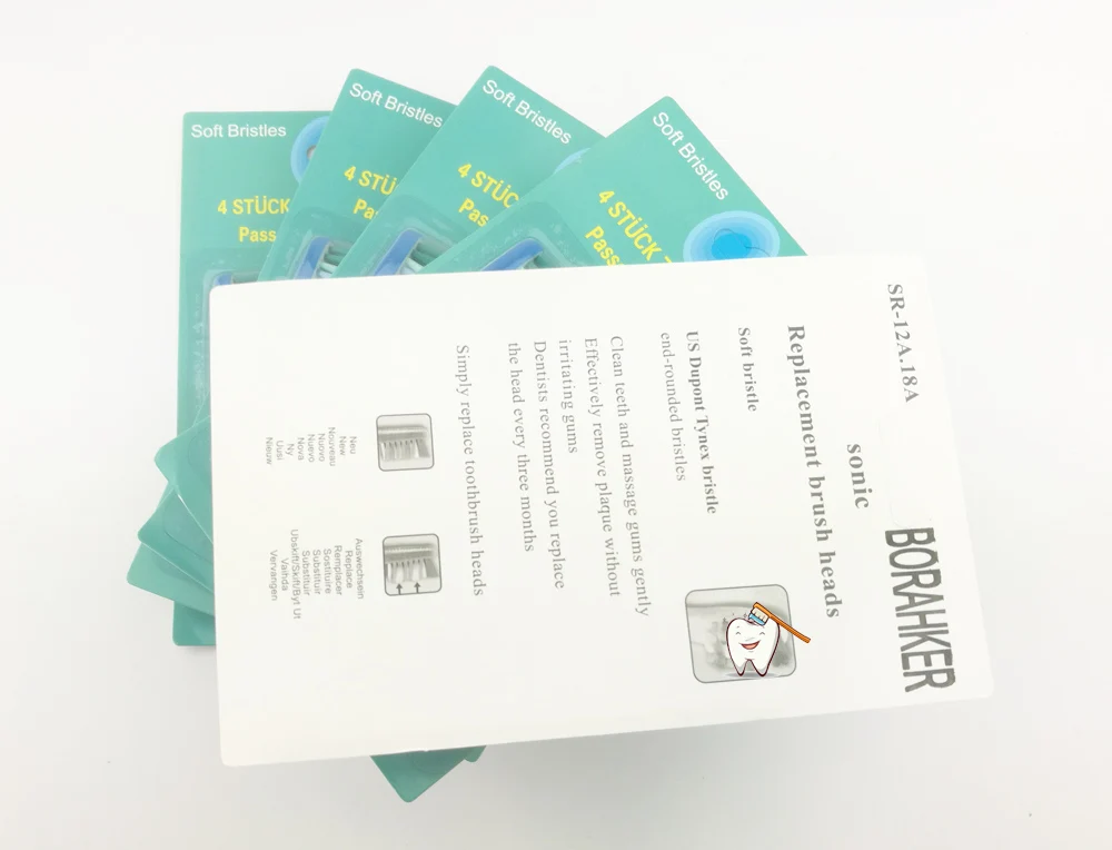 Насадки для электрической зубной щетки SR12A. 18A Oral Heygiene Clean 4 шт.(1 упаковка